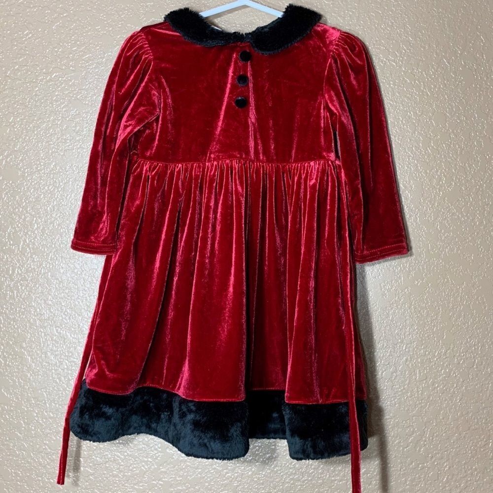 Rose Cottage toddler girl Christmas dress‎
